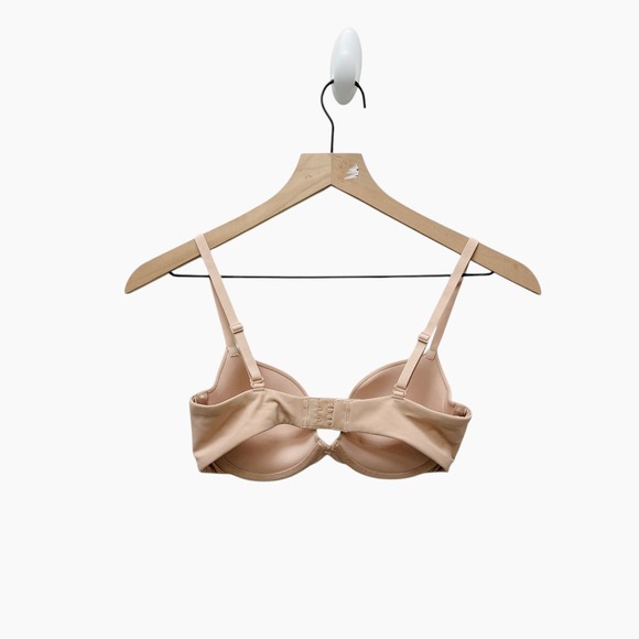 SKIMS Fits Everybody T-Shirt Bra Beige Size 32C - Picture 3 of 4